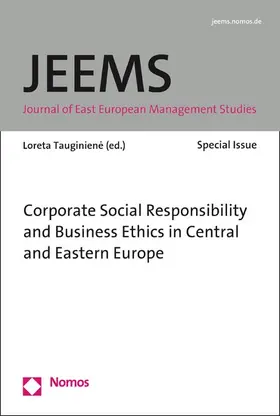 Tauginiené |  Corporate Social Responsibility and Business Ethics in Central and Eastern Europe | eBook | Sack Fachmedien