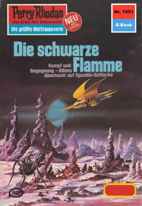 Vlcek |  Perry Rhodan 1051: Die schwarze Flamme | eBook | Sack Fachmedien