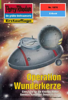 Vlcek |  Perry Rhodan 1870: Operation Wunderkerze | eBook | Sack Fachmedien