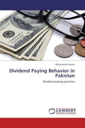 Azeem |  Dividend Paying Behavior in Pakistan | Buch |  Sack Fachmedien