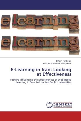 Fariborzi / Abu Baker |  E-Learning in Iran: Looking at Effectiveness | Buch |  Sack Fachmedien