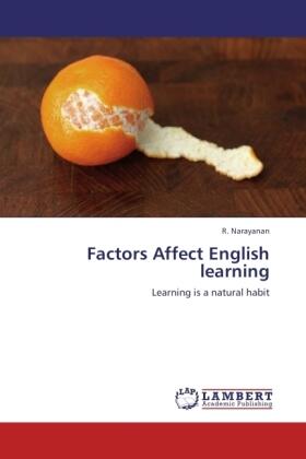 Narayanan |  Factors Affect English learning | Buch |  Sack Fachmedien