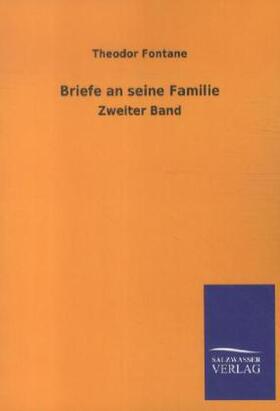 Fontane |  Briefe an seine Familie | Buch |  Sack Fachmedien