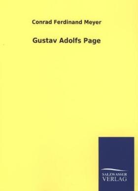 Meyer |  Gustav Adolfs Page | Buch |  Sack Fachmedien