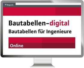 Schneider / Albert |  Bautabellen-digital - Bautabellen für Ingenieure | Datenbank |  Sack Fachmedien