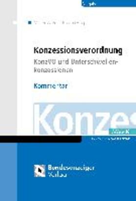 Braun / Brugger / Conrad |  KonzVgV - Kommentar | Buch |  Sack Fachmedien