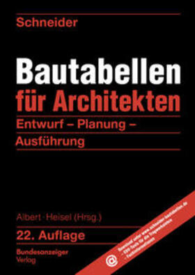 Schneider / Rjasanowa / Albert |  Schneider - Bautabellen für Architekten | Buch |  Sack Fachmedien