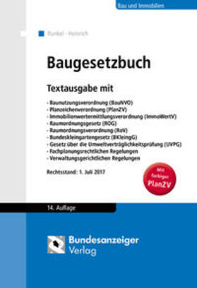 Runkel / Heinrich |  Baugesetzbuch | Buch |  Sack Fachmedien