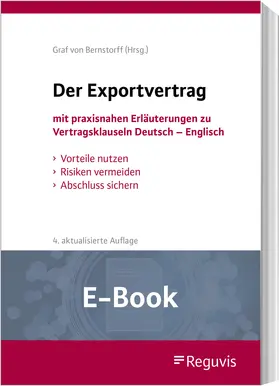 Bernstorff |  Der Exportvertrag (E-Book) | eBook | Sack Fachmedien