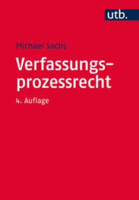 Sachs |  Verfassungsprozessrecht | eBook | Sack Fachmedien