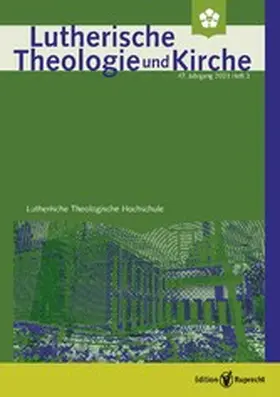 Barnbrock / Behrens / Neddens | Lutherische Theologie und Kirche, Heft 03/2023 | E-Book | sack.de