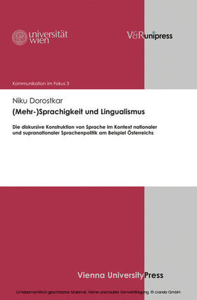 Dorostkar / Menz / Gruber |  (Mehr-)Sprachigkeit und Lingualismus | eBook | Sack Fachmedien