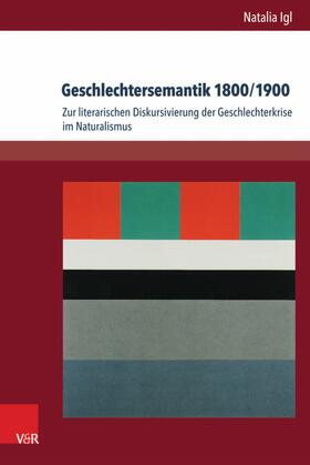 Igl / Detering / Lamping |  Geschlechtersemantik 1800/1900 | eBook | Sack Fachmedien