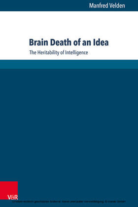 Velden |  Brain Death of an Idea | eBook | Sack Fachmedien