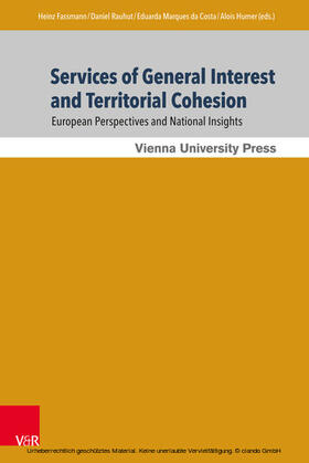 Faßmann / Fassmann / Rauhut |  Services of General Interest and Territorial Cohesion | eBook | Sack Fachmedien