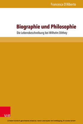 D'Alberto |  Biographie und Philosophie | eBook | Sack Fachmedien