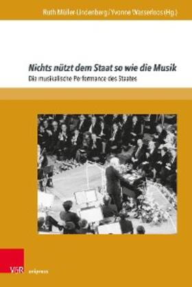 Müller-Lindenberg / Wasserloos | Nichts nützt dem Staat so wie die Musik | E-Book | sack.de