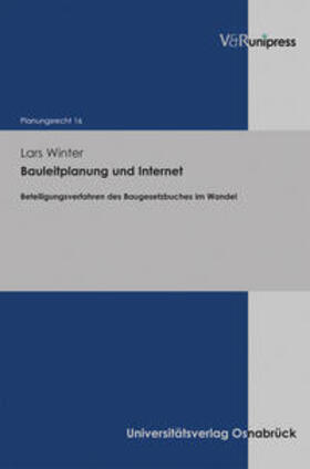 Winter |  Bauleitplanung und Internet | Buch |  Sack Fachmedien