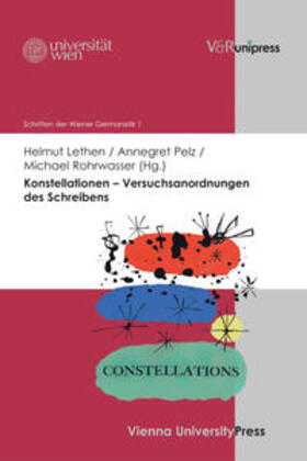 Lethen / Pelz / Rohrwasser |  Konstellationen - Versuchsanordnungen des Schreibens | Buch |  Sack Fachmedien