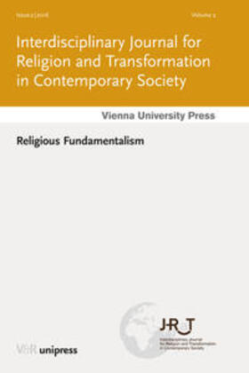 Appel / Guanzini / Danz |  Religious Fundamentalism (J-RaT Jg. 2 Heft 2) | Buch |  Sack Fachmedien