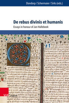 Dondorp / Schermaier / Sirks |  De rebus divinis et humanis | Buch |  Sack Fachmedien