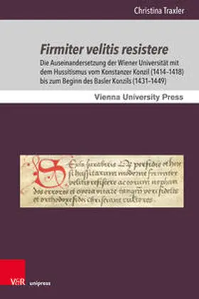 Traxler |  Firmiter velitis resistere | Buch |  Sack Fachmedien