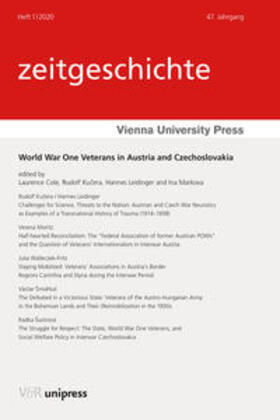 Cole / Kucera / Leidinger |  World War One Veterans in Austria and Czechoslovakia | Buch |  Sack Fachmedien