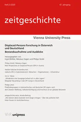 Böhler / Hagen / Strobl |  Displaced-Persons-Forschung in Österreich und Deutschland | Buch |  Sack Fachmedien