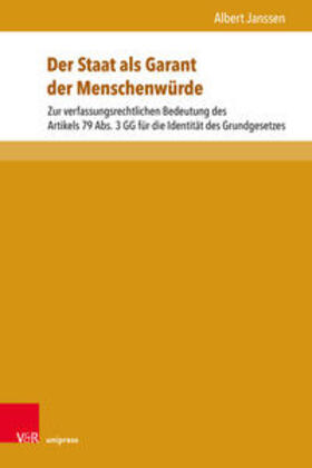 Janssen | Der Staat als Garant der Menschenwürde | Buch | 978-3-8471-1220-4 | sack.de