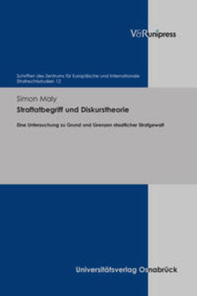 Maly |  Maly, S: Straftatbegriff und Diskurstheorie | Buch |  Sack Fachmedien