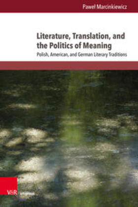 Marcinkiewicz |  Literature, Translation, and the Politics of Meaning | Buch |  Sack Fachmedien