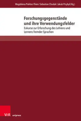 Pieklarz-Thien / Chudak / Przybyl |  Forschungsgegenstände und ihre Verwendungsfelder | Buch |  Sack Fachmedien