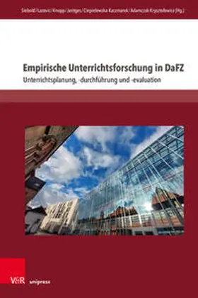 Siebold / Lazovic / Knopp |  Empirische Unterrichtsforschung in DaFZ | Buch |  Sack Fachmedien