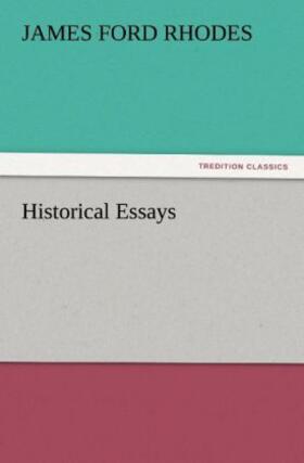 Rhodes |  Historical Essays | Buch |  Sack Fachmedien