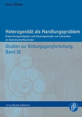 Wittek |  Heterogenität als Handlungsproblem | Buch |  Sack Fachmedien