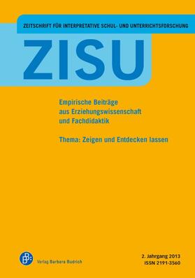 Rabenstein / Idel / Rehm |  ZISU – Zeitschrift für interpretative Schul- und Unterrichtsforschung | Buch |  Sack Fachmedien