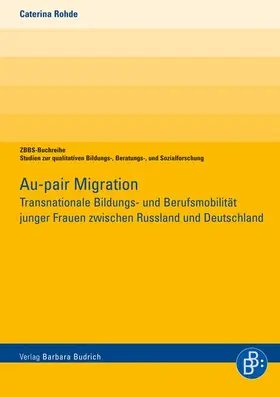 Rohde |  Au-pair Migration | Buch |  Sack Fachmedien