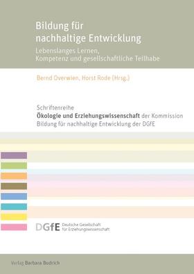 Overwien / Rode |  Bildung für nachhaltige Entwicklung | eBook | Sack Fachmedien