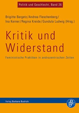 Bargetz / Fleschenberg dos Ramos Pinéu / Kreide |  Kritik und Widerstand | eBook | Sack Fachmedien