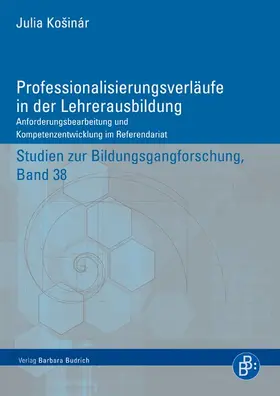 Košinár / Kosinár |  Professionalisierung in der Lehrerausbildung | eBook | Sack Fachmedien