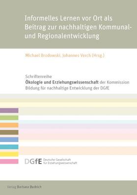 Brodowski / Verch |  Informelles Lernen vor Ort als Beitrag zur nachhaltigen Kommunal- und Regionalentwicklung | Buch |  Sack Fachmedien