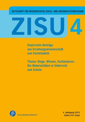 Gebhard / Hummrich / Rabenstein |  Zeitschrift für interpretative Schul- und Unterrichtsforschung 04 | Buch |  Sack Fachmedien
