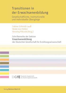 Pätzold / Schmidt-Lauff / von Felden | Transitionen in der Erwachsenenbildung | E-Book | sack.de