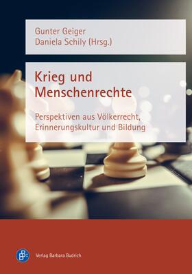 Geiger / Schily | Krieg und Menschenrechte | E-Book | sack.de