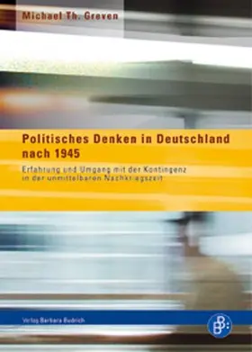 Greven |  Politisches Denken in Deutschland nach 1945 | eBook | Sack Fachmedien