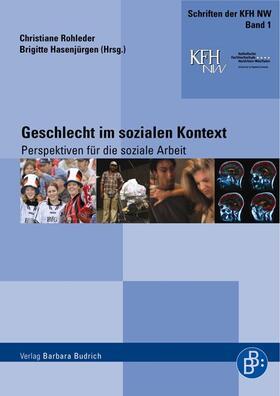 Rohleder / Hasenjürgen | Geschlecht im sozialen Kontext | E-Book | sack.de