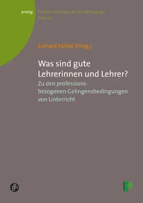 Höhle |  Was sind gute Lehrerinnen und Lehrer? | eBook | Sack Fachmedien