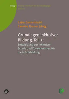 Siedenbiedel / Theurer |  Grundlagen inklusiver Bildung. Teil 2 | eBook | Sack Fachmedien