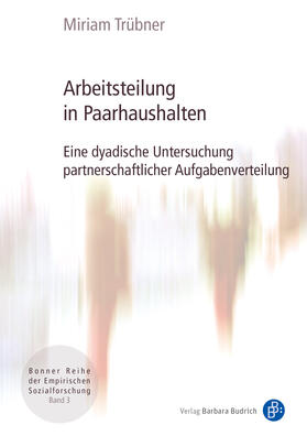 Trübner / Blasius |  Arbeitsteilung in Paarhaushalten | eBook | Sack Fachmedien