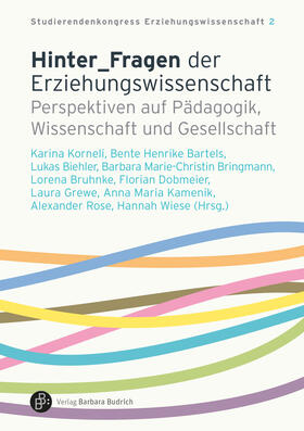 Grewe / Korneli / Bartels | Hinter_Fragen der Erziehungswissenschaft | E-Book | sack.de
